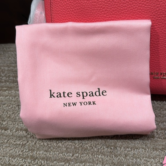 NWT KATE SPADE Roulette Large Hobo Bag Leather Purse crossbody - Picture 10 of 11